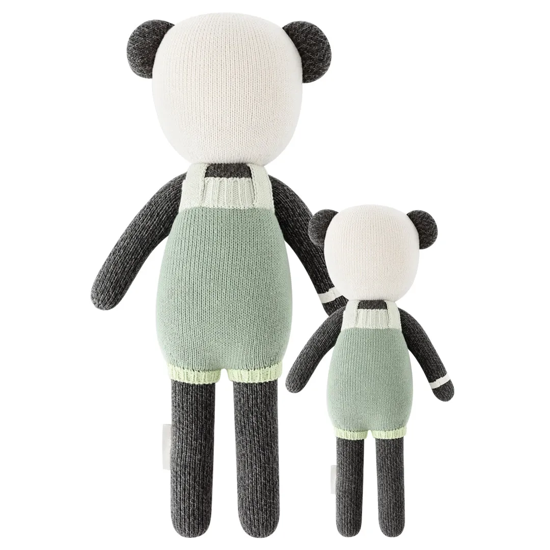 Paxton the Panda Knit Doll by Cuddle & Kind