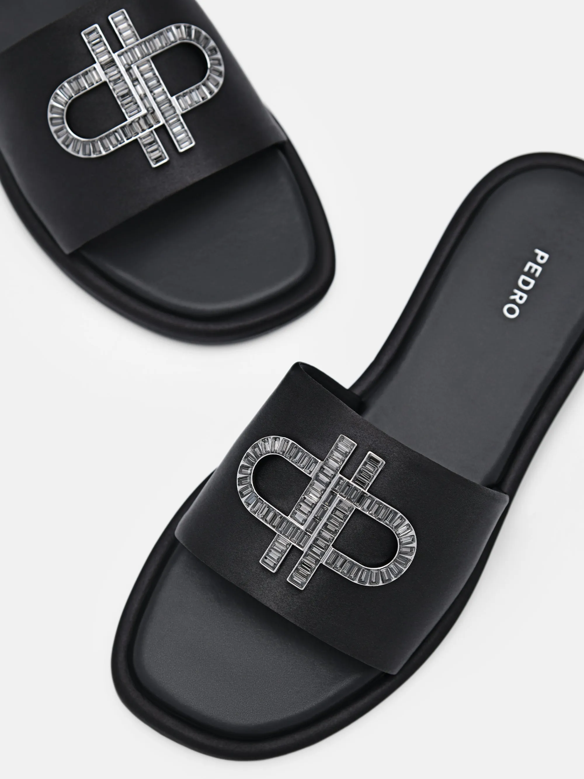 PEDRO Icon Satin Sandals