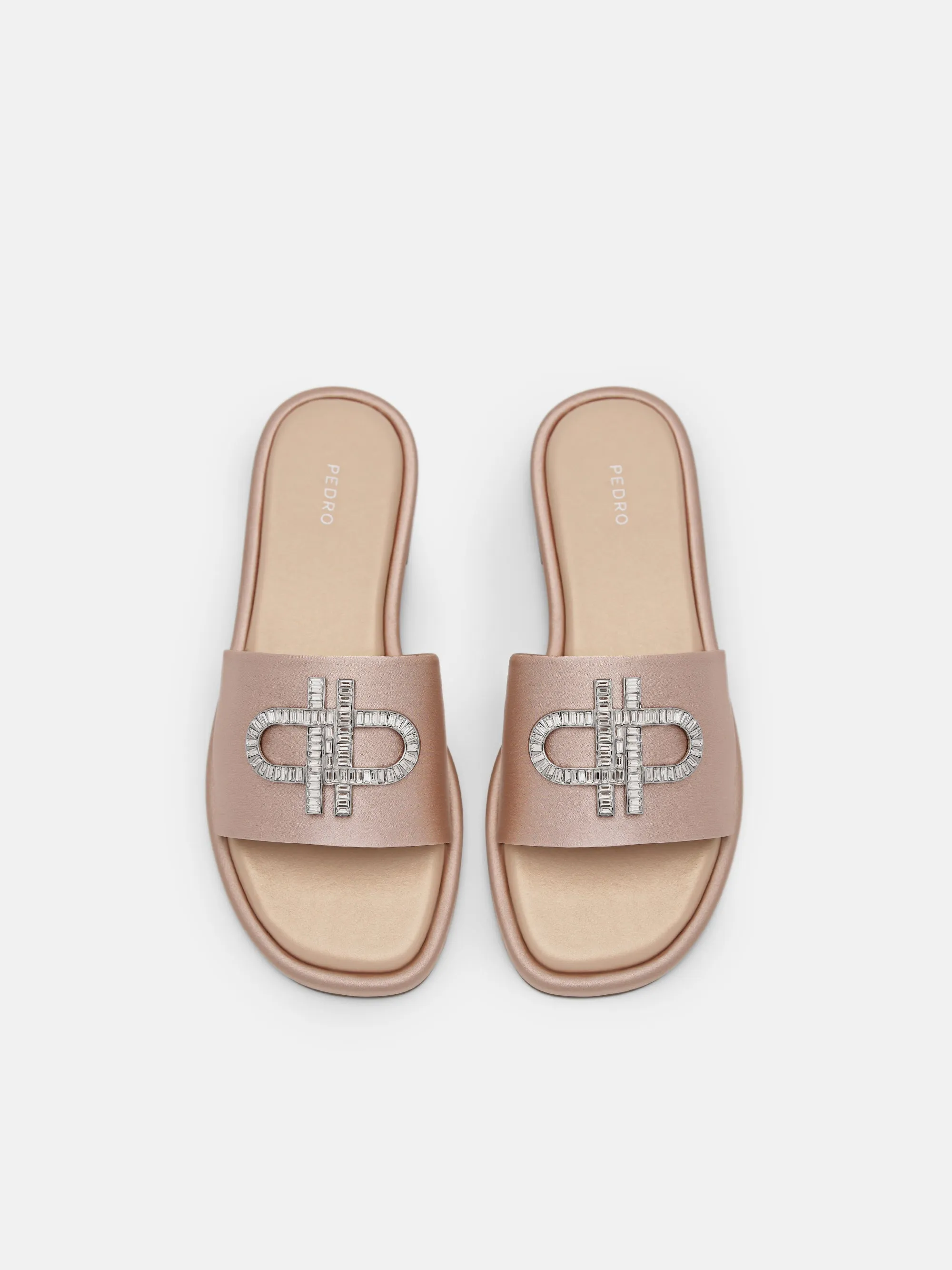 PEDRO Icon Satin Sandals