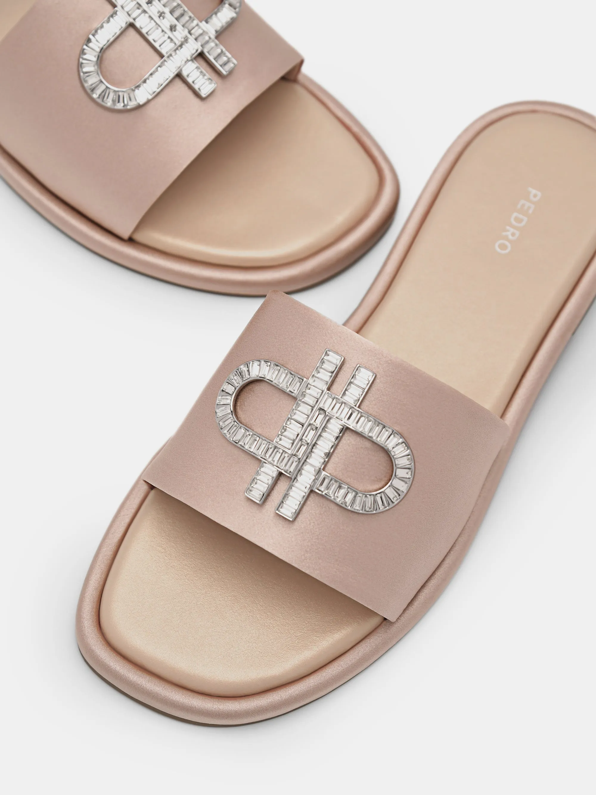 PEDRO Icon Satin Sandals