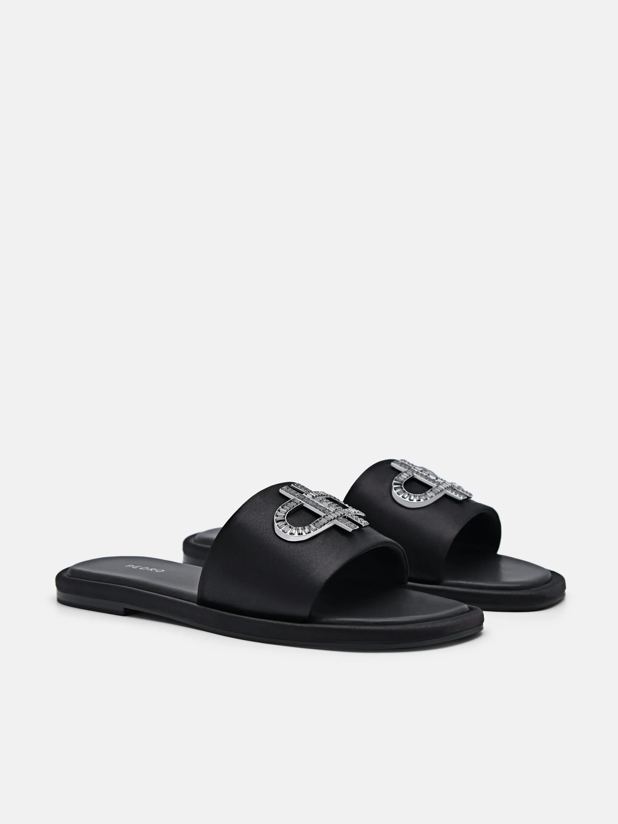 PEDRO Icon Satin Sandals