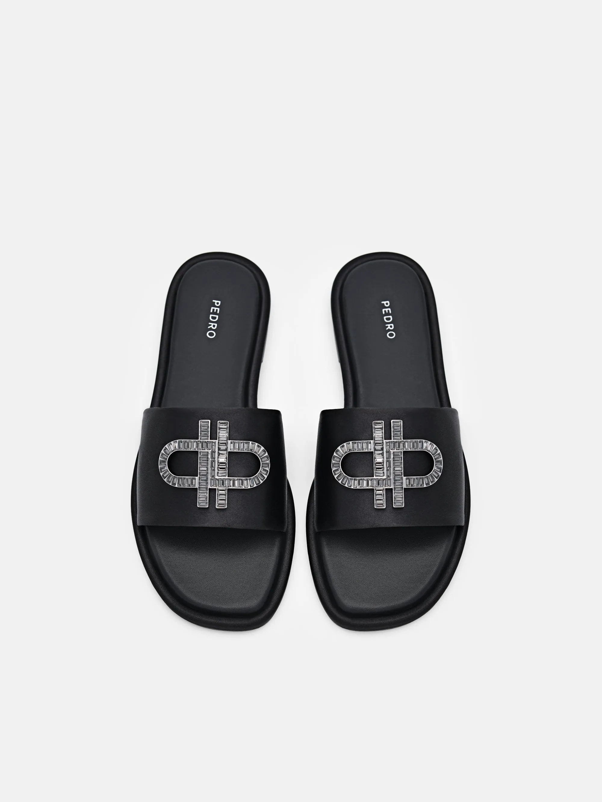 PEDRO Icon Satin Sandals