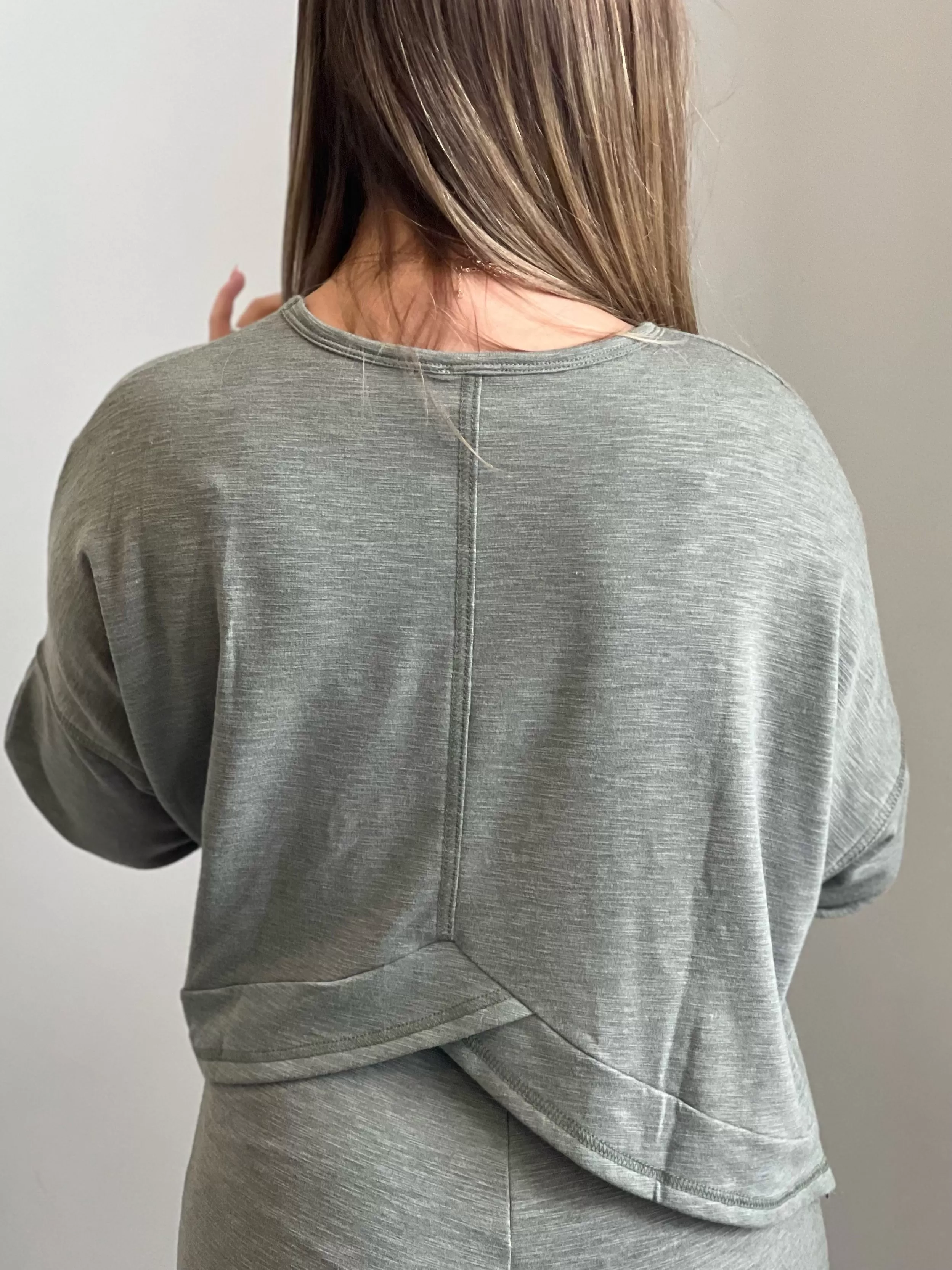 Penny Olive Sweatshirt