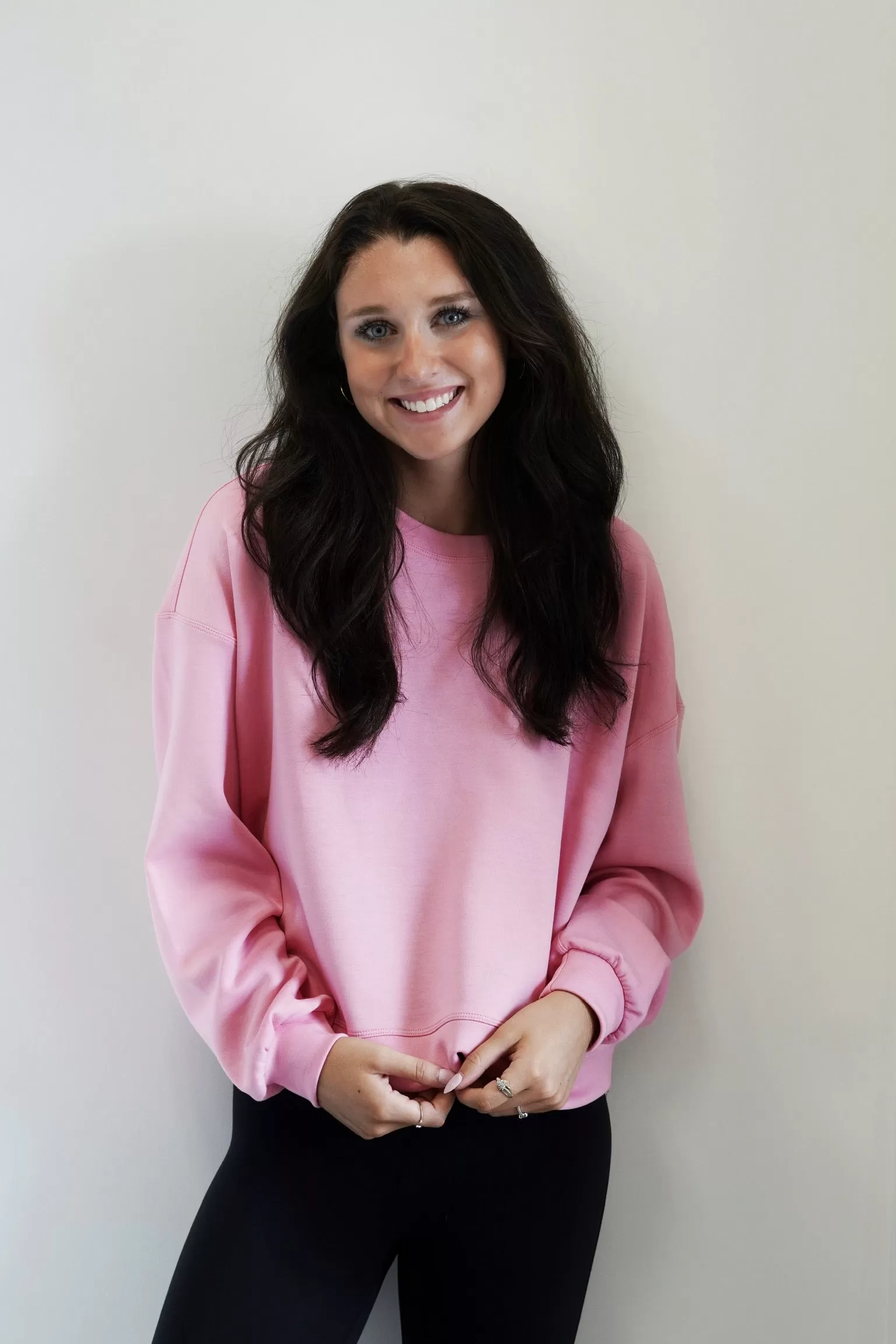 Polly Pink Relaxed Sweatshirt