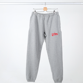 Pro-Script HEAVY Sweatpants : GREY with Red