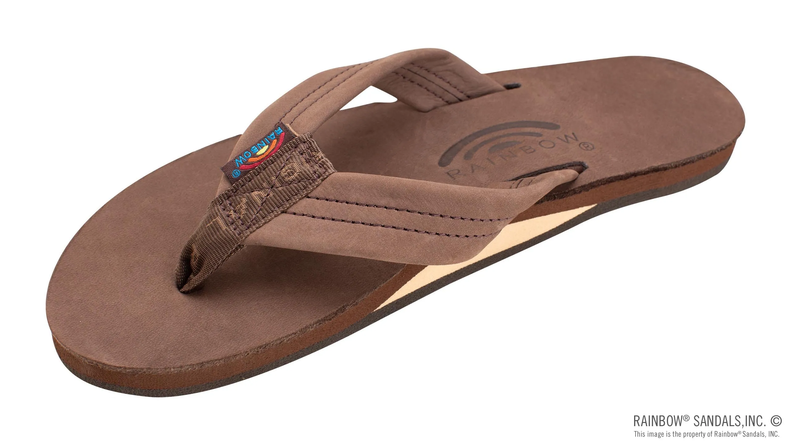 Rainbow Sandals Women's - Single Layer - 1 Strap - Expresso