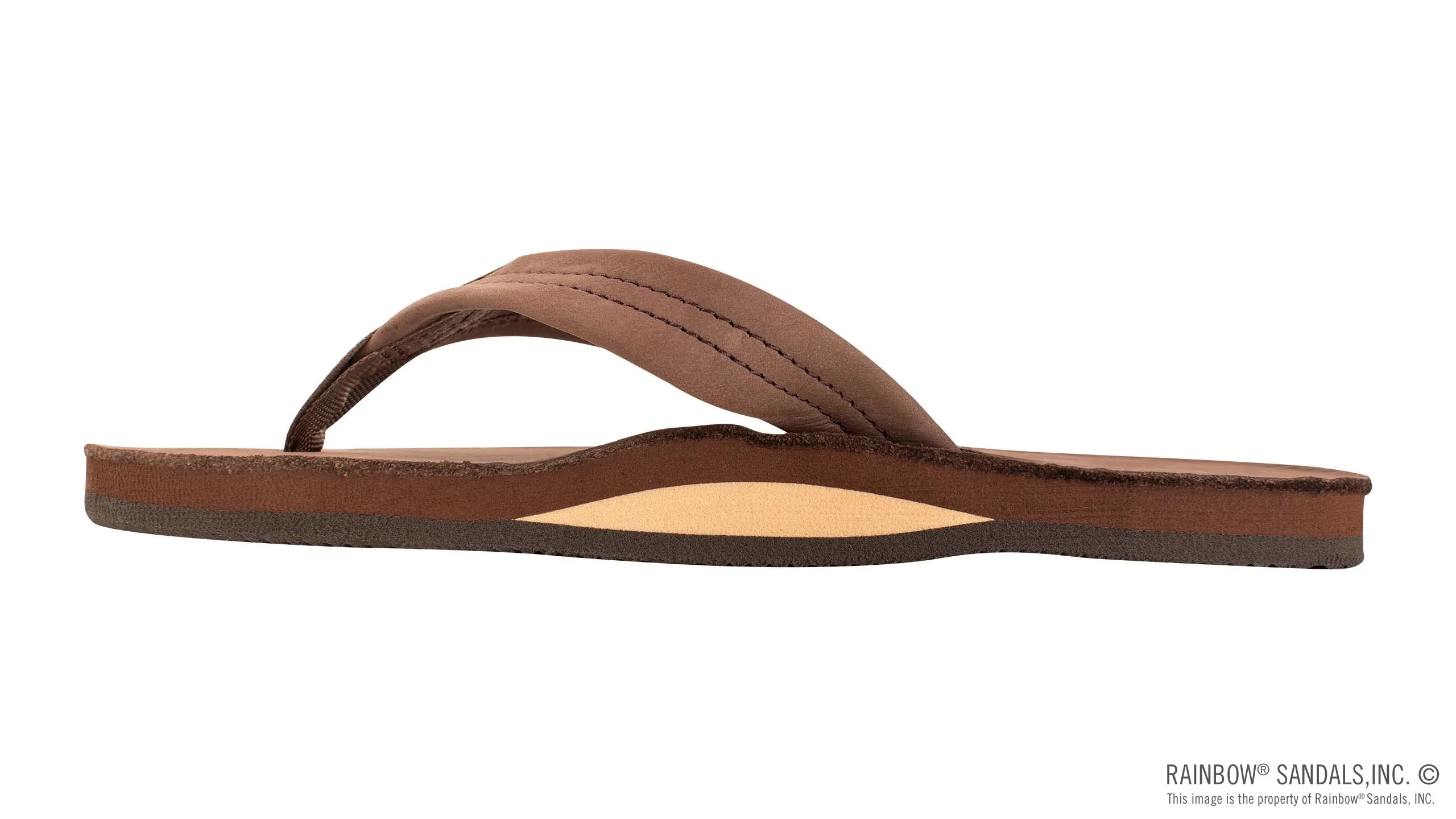 Rainbow Sandals Women's - Single Layer - 1 Strap - Expresso