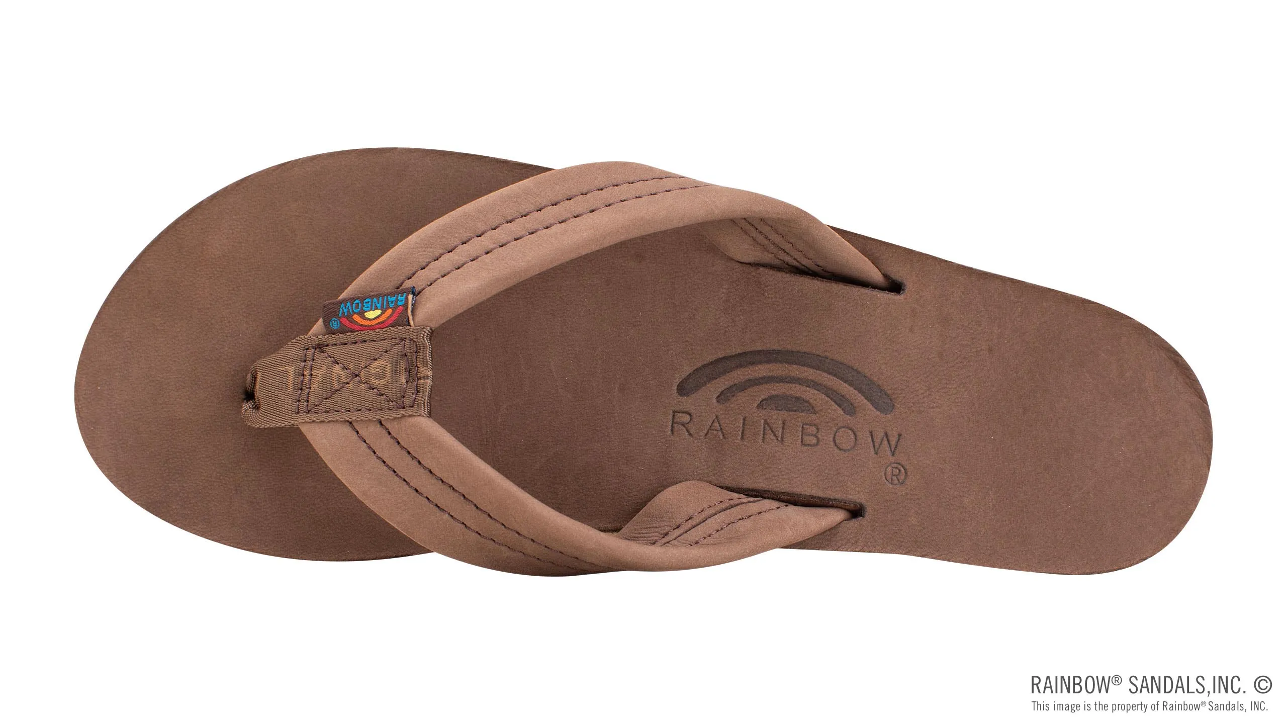 Rainbow Sandals Women's - Single Layer - 1 Strap - Expresso