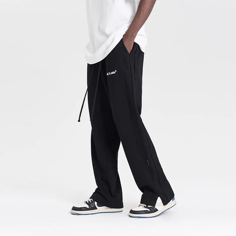 Raw Stitching Casual Sweatpants