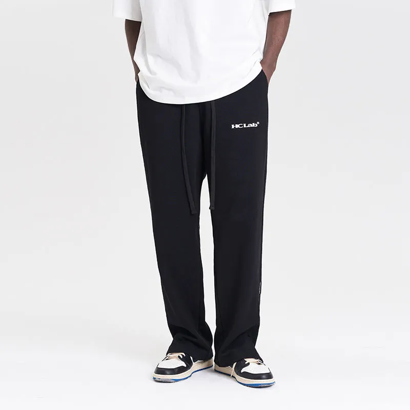 Raw Stitching Casual Sweatpants