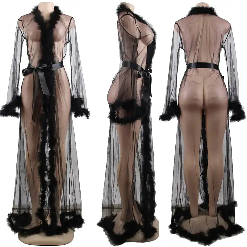 Robe Long Sheer