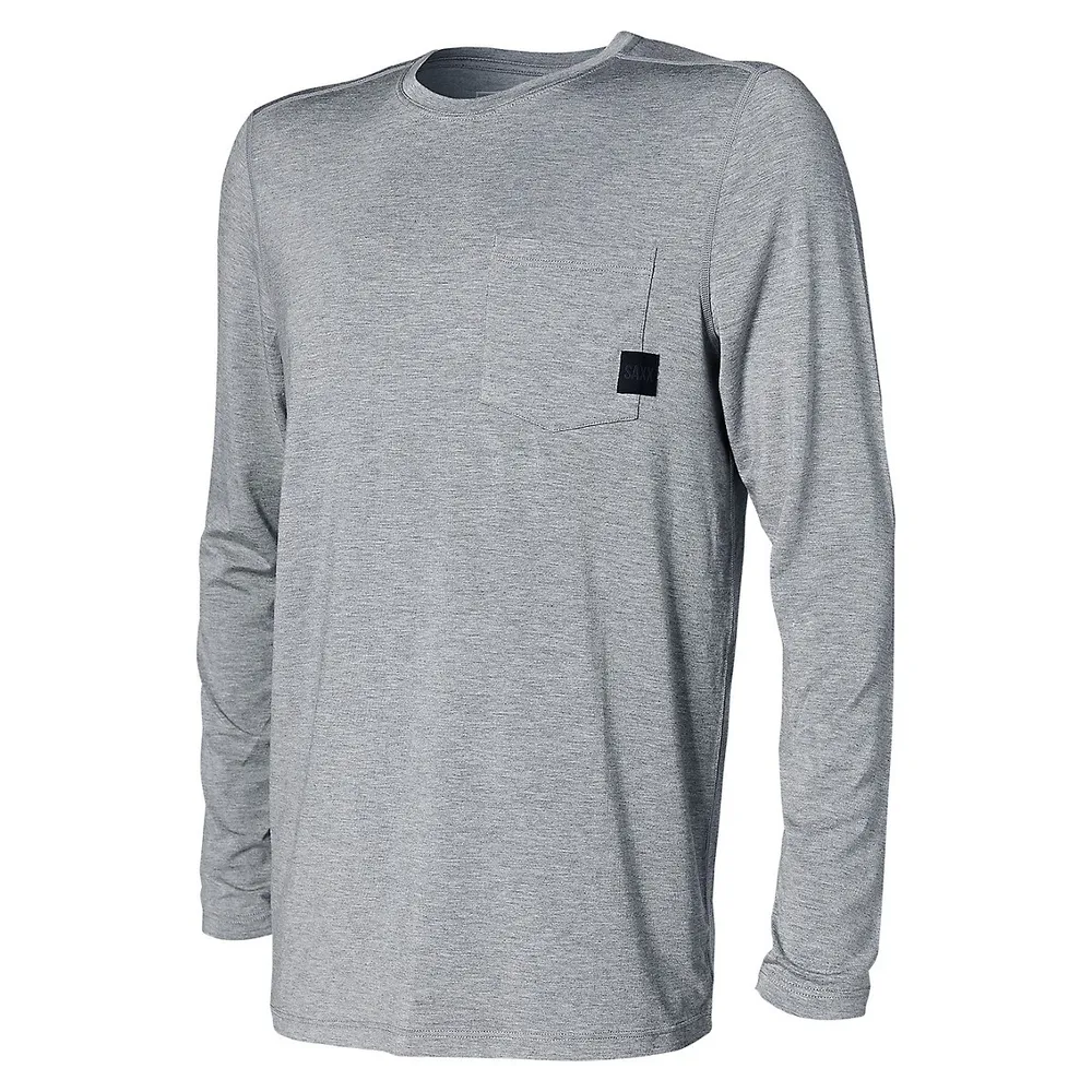 SAXX Underwear Sleepwalker Long-Sleeve Pocket T-Shirt