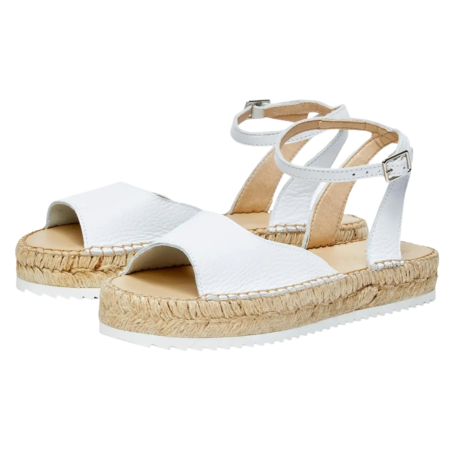 Selected Femme Eldina Leather Lined Espadrille Sandals