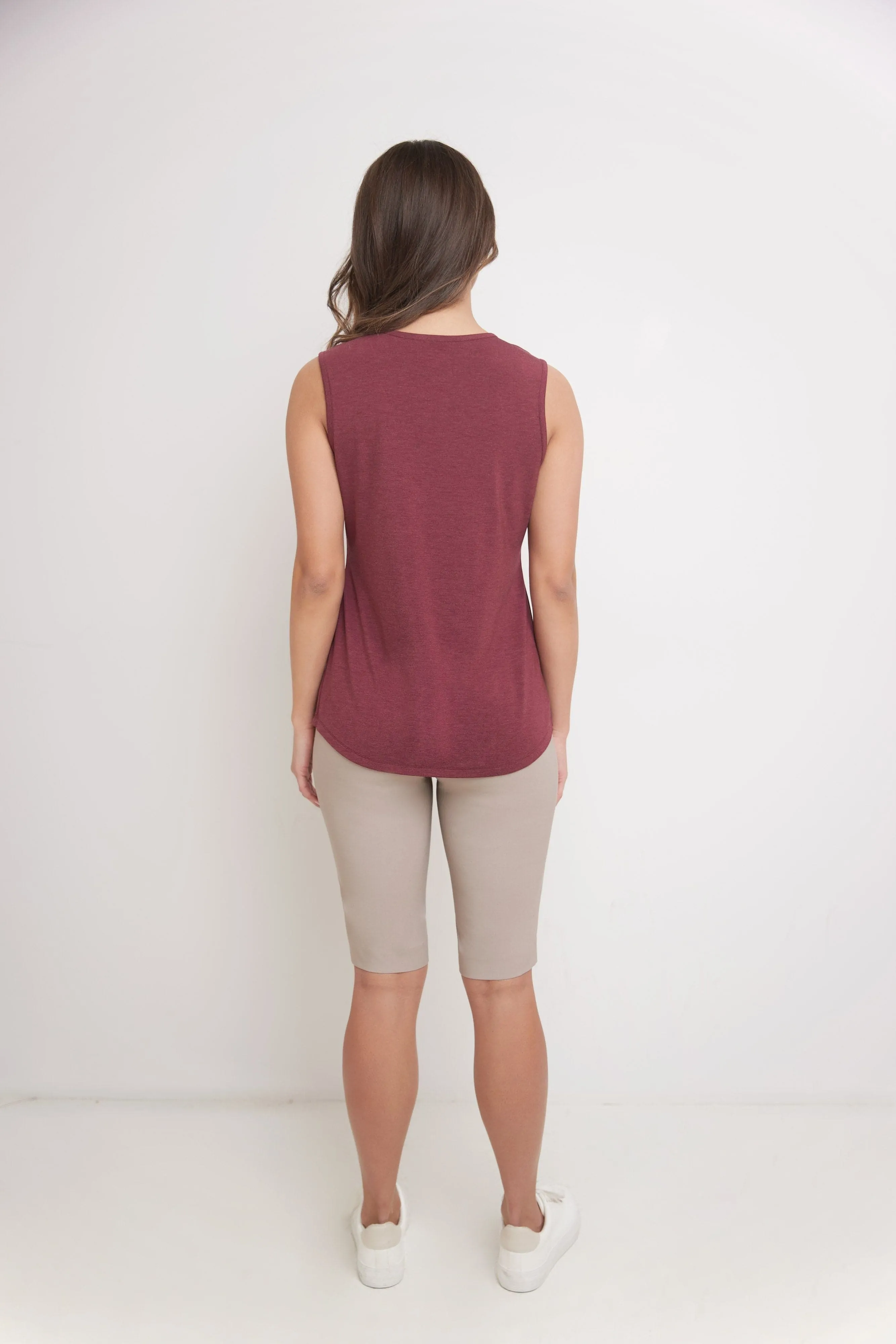 Sleeveless Business Casual Top