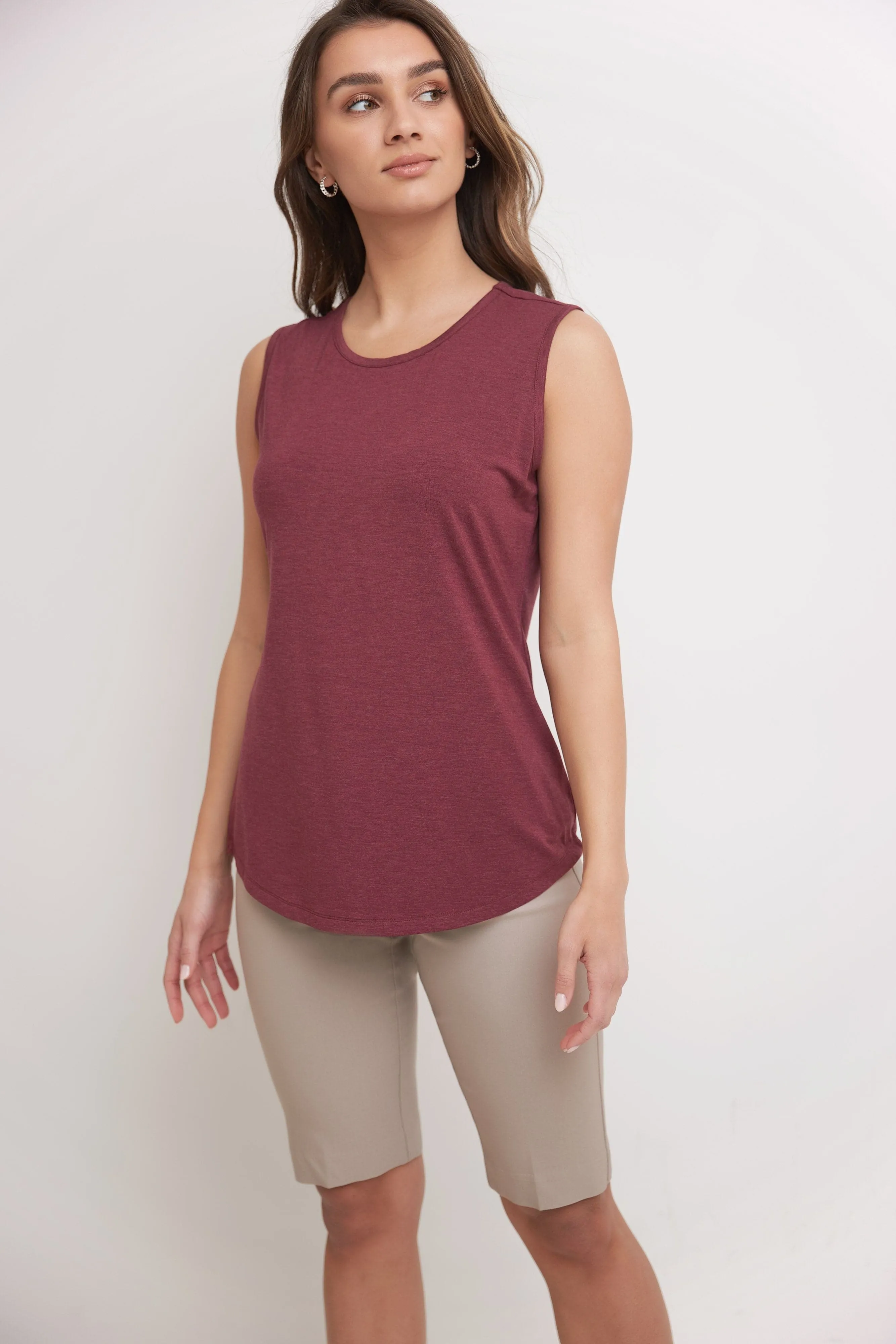 Sleeveless Business Casual Top