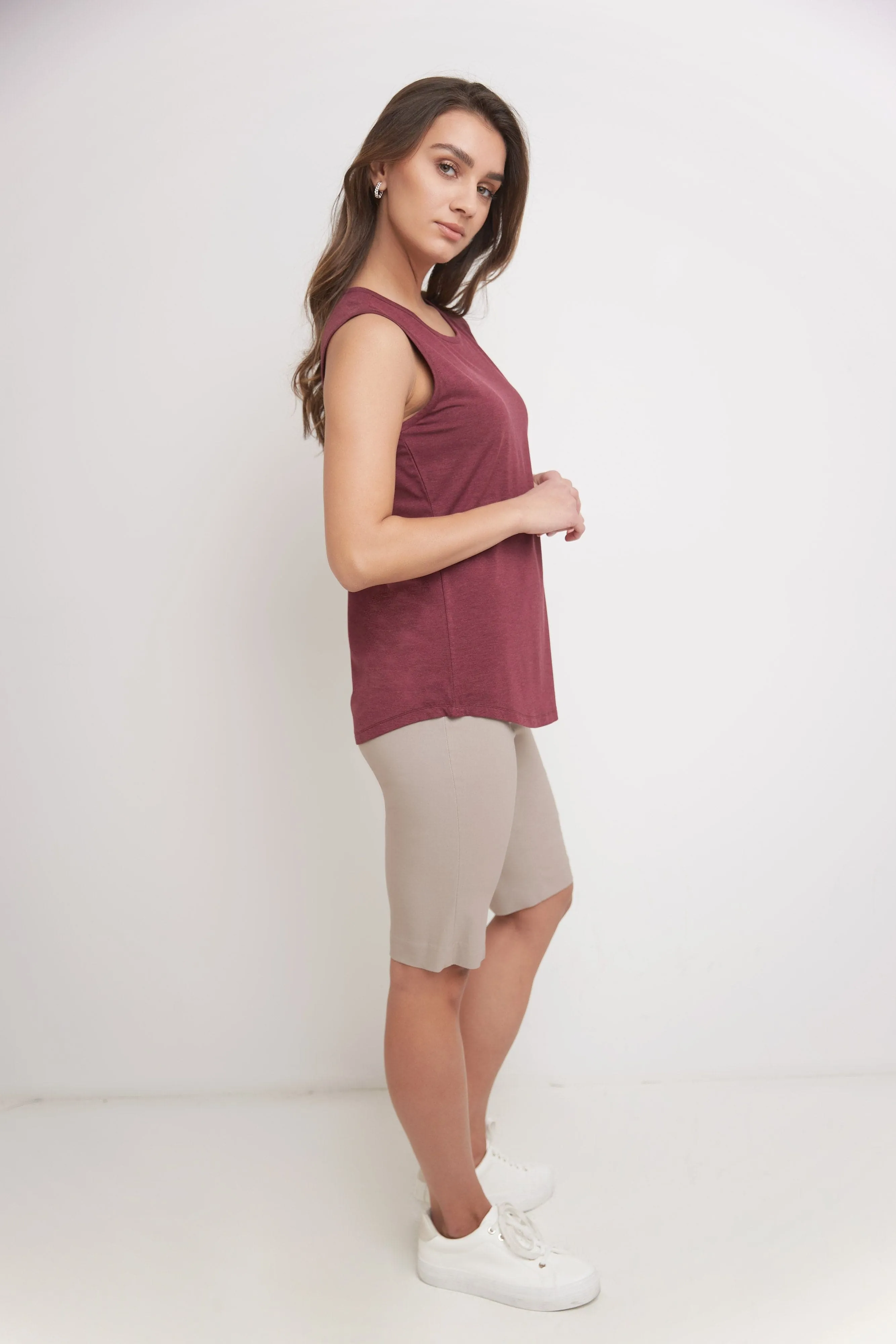 Sleeveless Business Casual Top