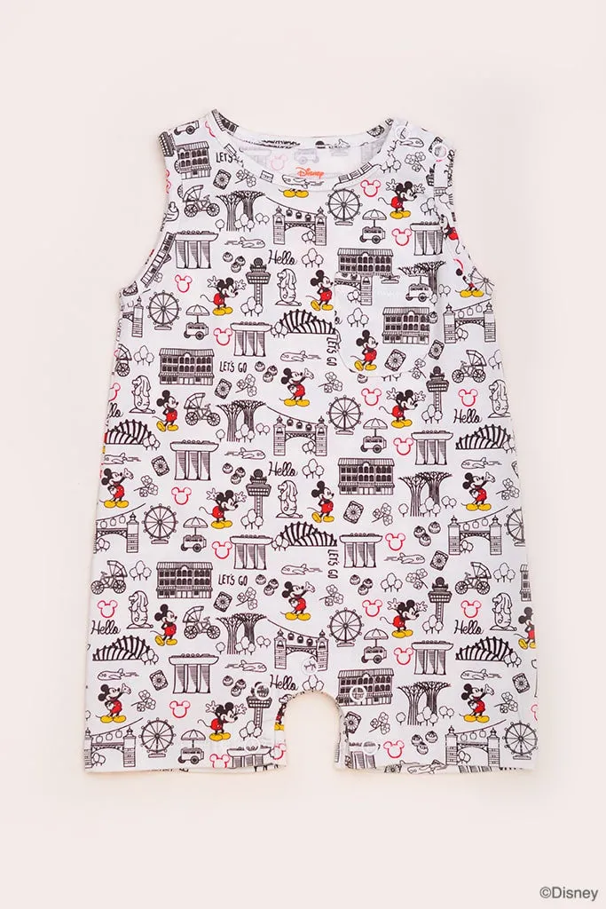 Sleeveless Romper - Hello from Singapore!