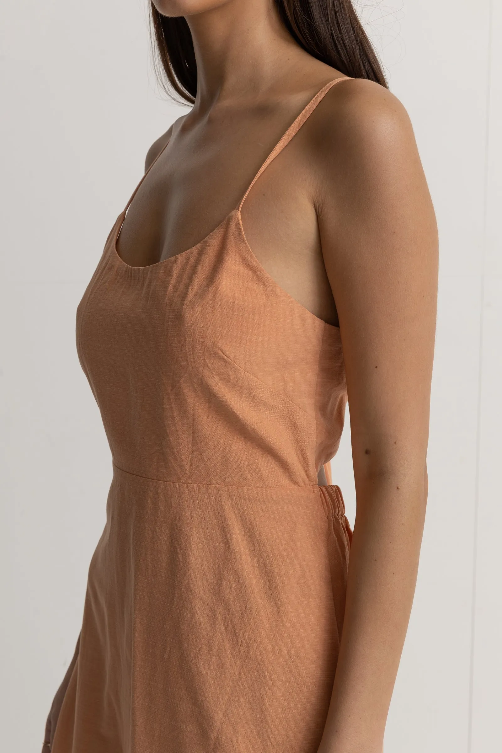 Sundown Mini Dress Peach