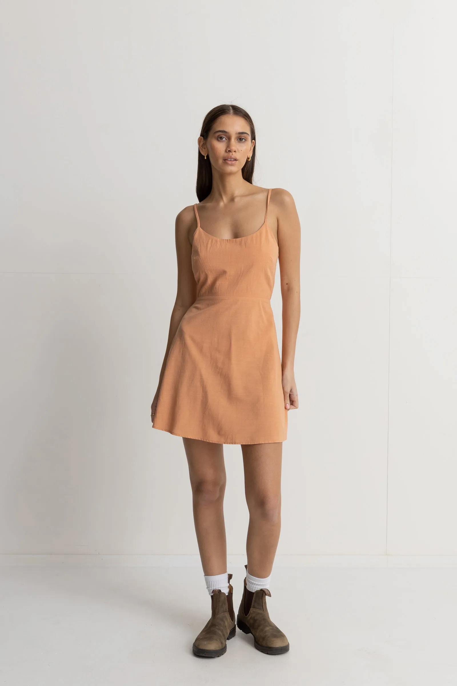 Sundown Mini Dress Peach