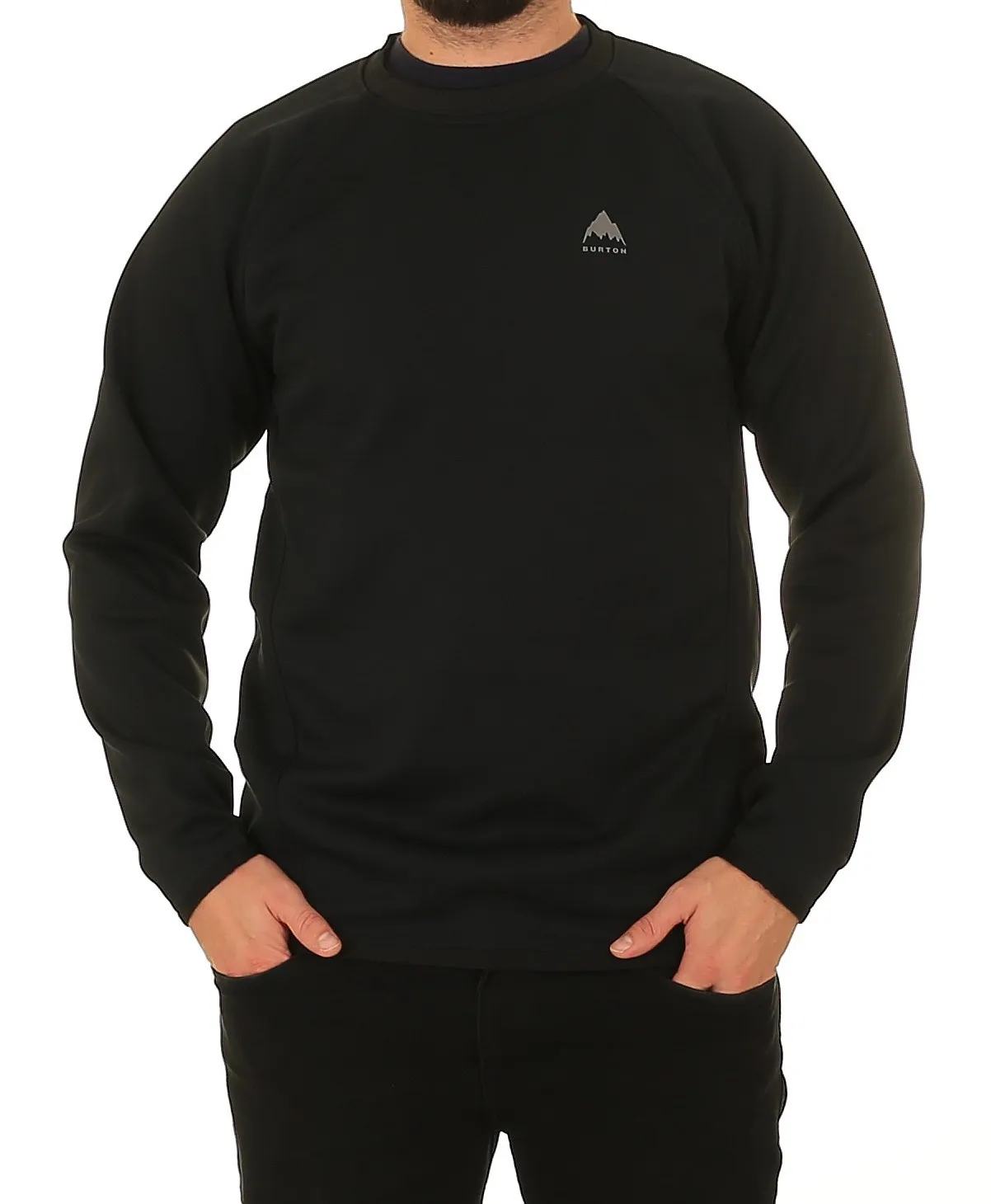 sweatshirt Burton Crown Weatherproof Crew - True Black - men´s