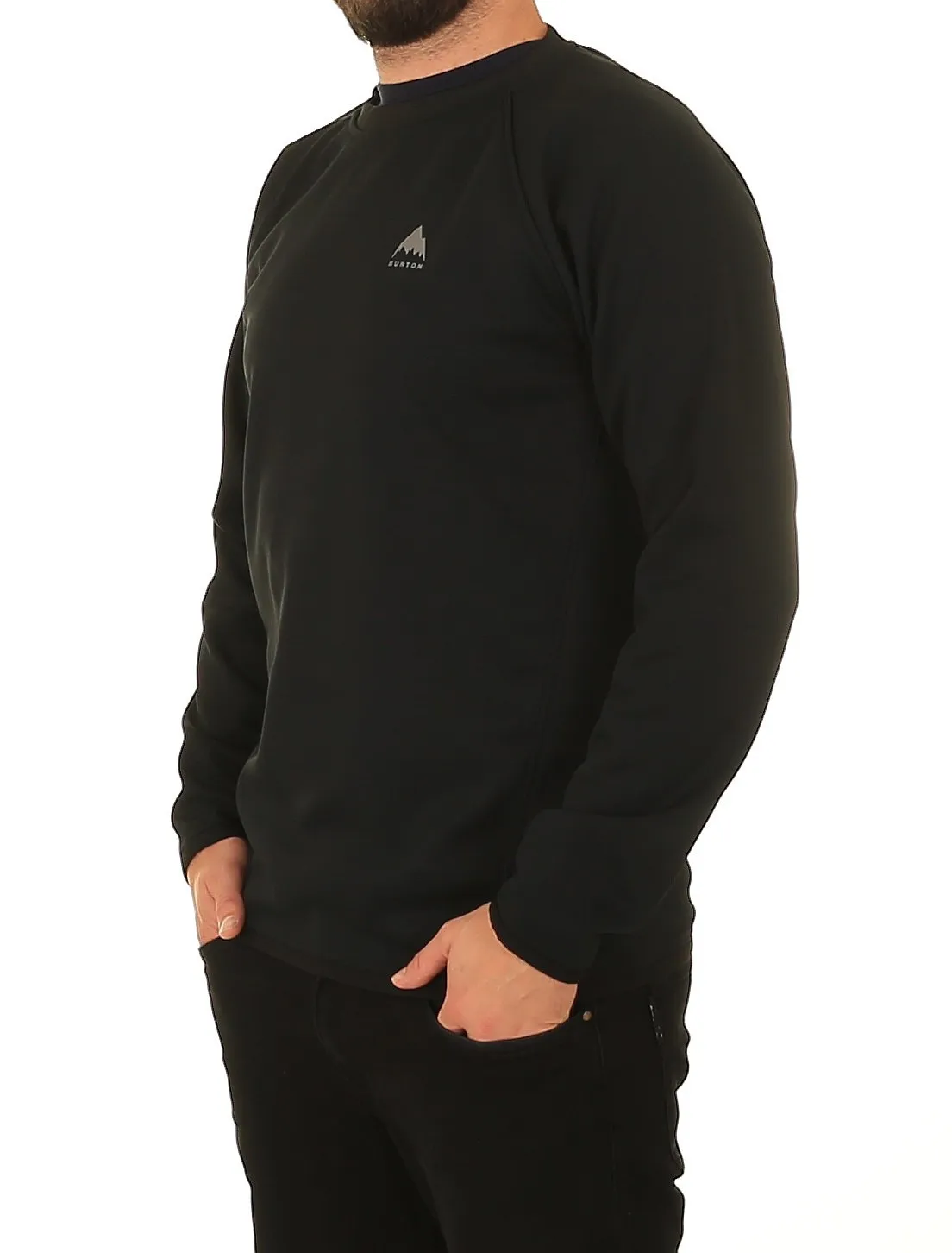 sweatshirt Burton Crown Weatherproof Crew - True Black - men´s