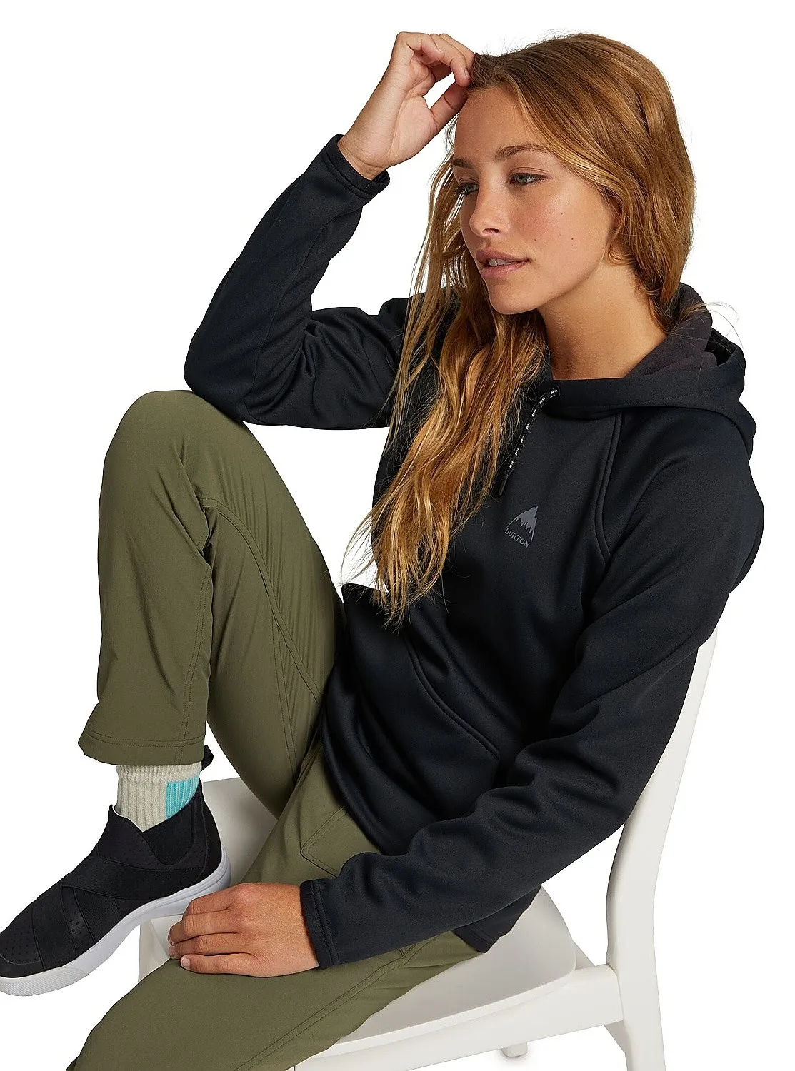 sweatshirt Burton Crown Weatherproof Pullover - True Black - women´s