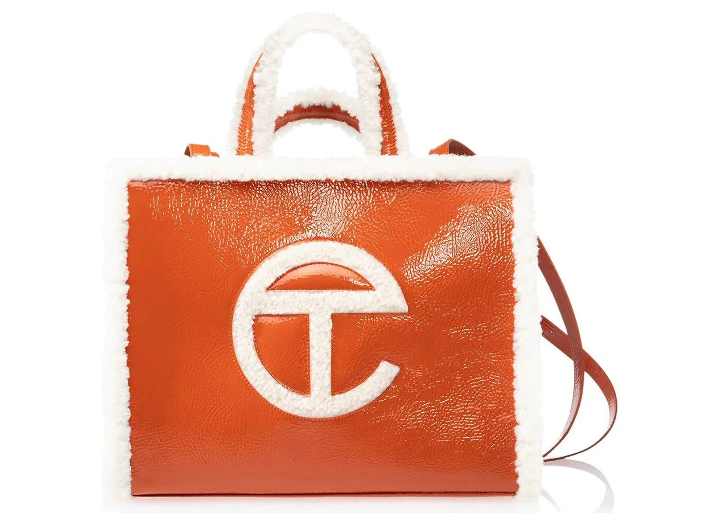 Telfar x UGG Medium Shopper Crinkle Spicy Pumpkin