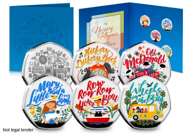 The Nursery Rhymes Part 2 Commemorative Set