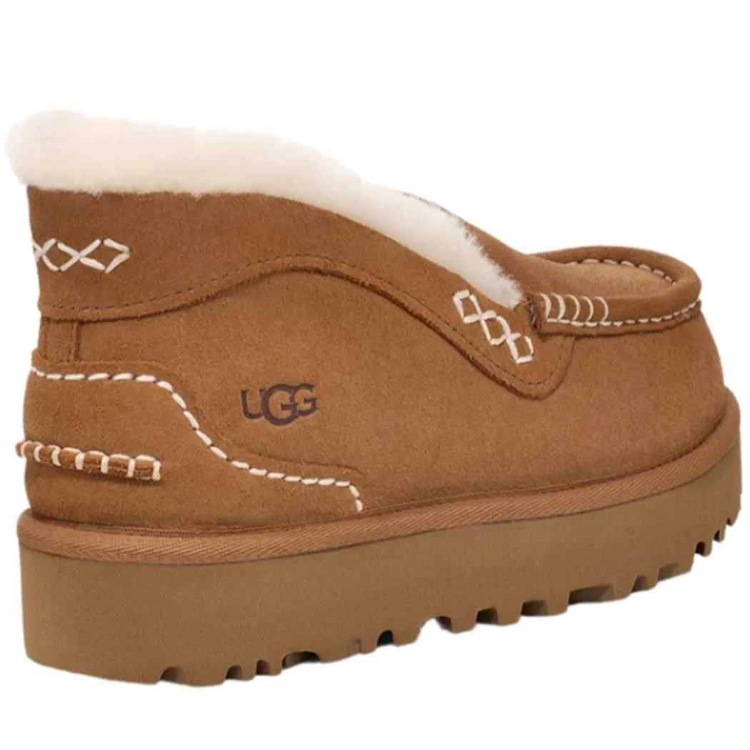 UGG Ansley Parc Platform Slipper Chestnut (Women's)