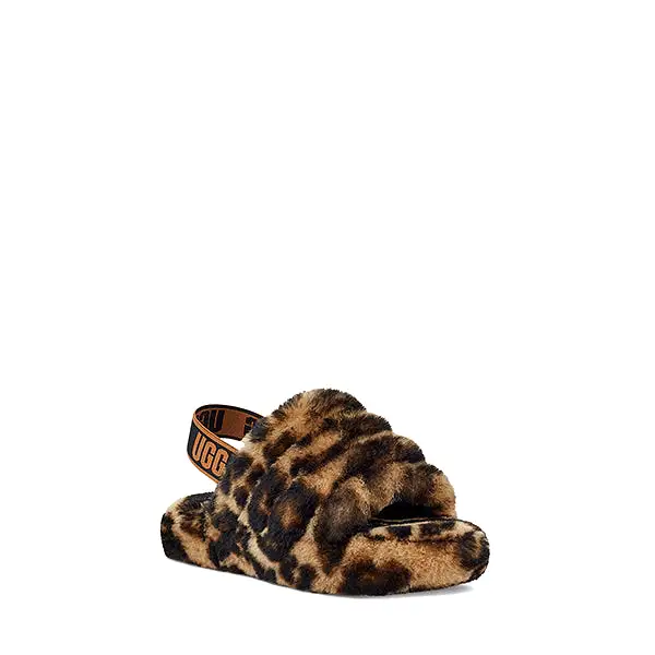 UGG Fluff Yeah Panther Print Butterscotch    