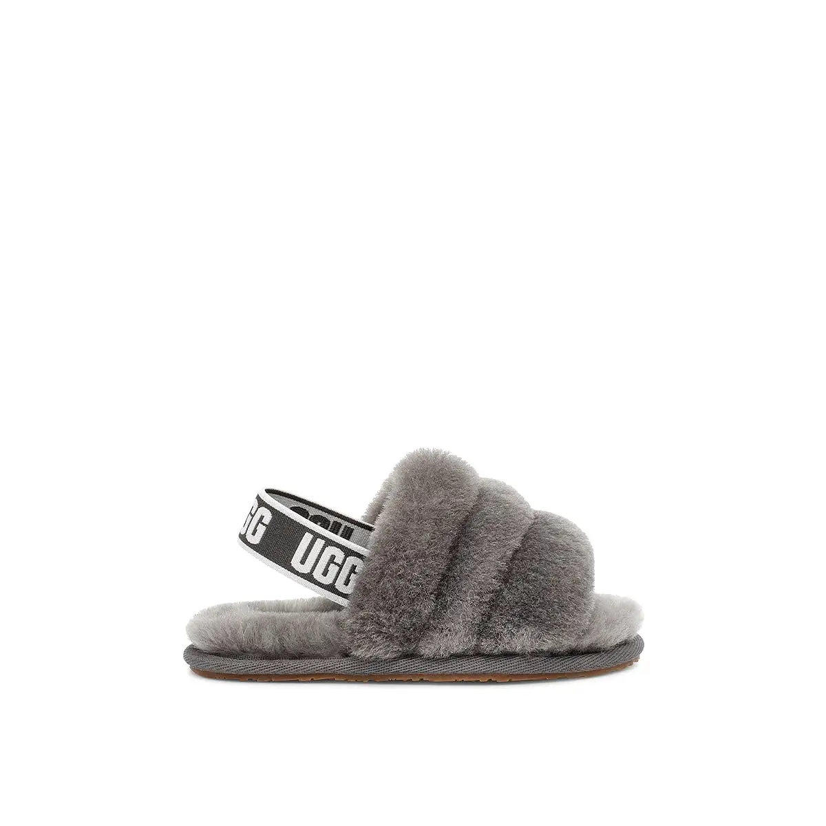 UGG Fluff Yeah Slide Charcoal  