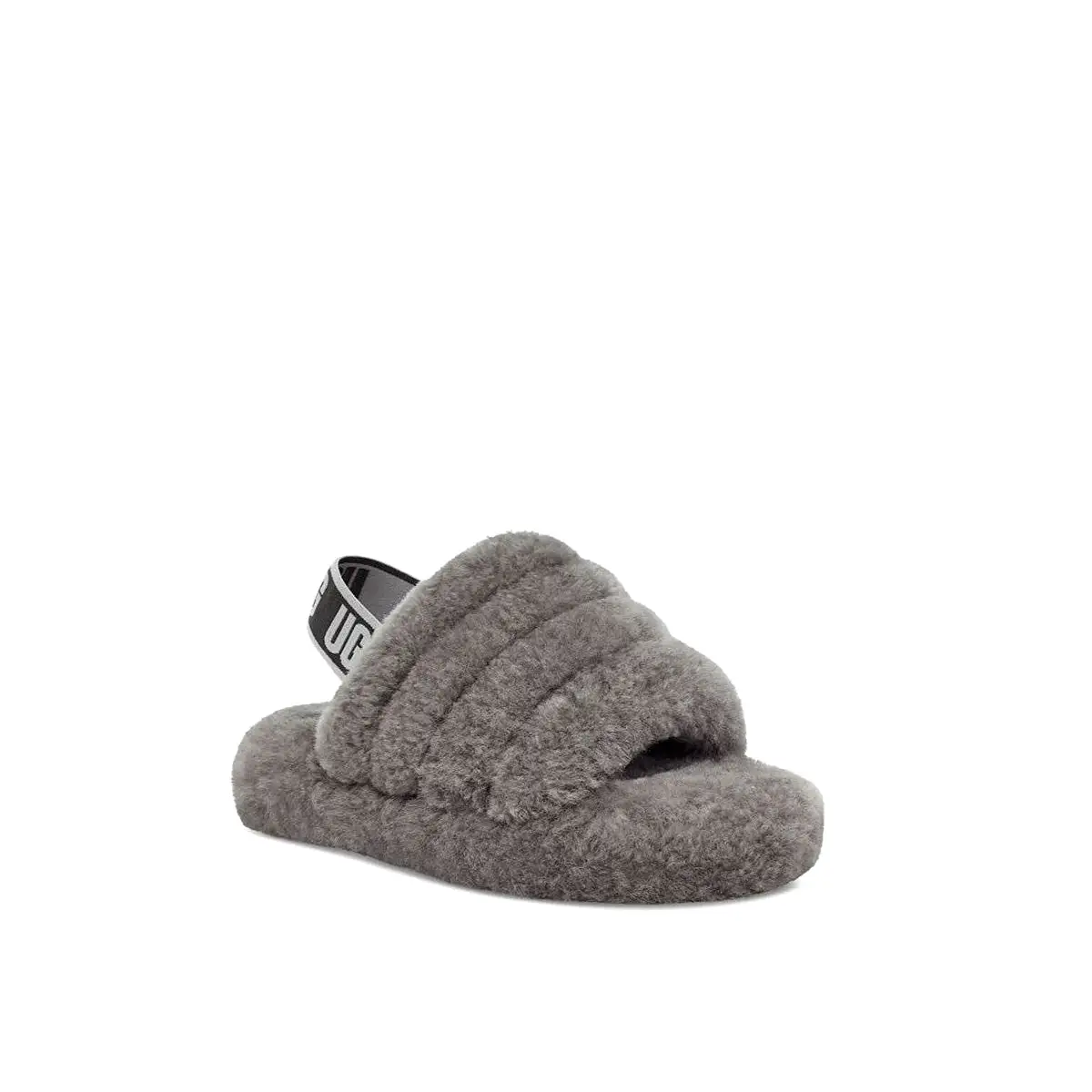 UGG Fluff Yeah Slide Charcoal  