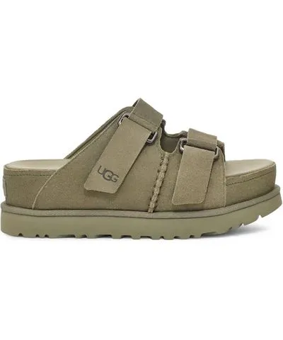 Ugg Women's Goldenstar Hi Slide Sandal In Shaded Clover