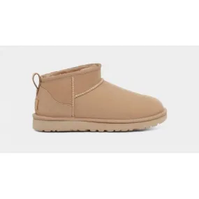 UGG Womens Ultra Mini Boot in Sand Suede