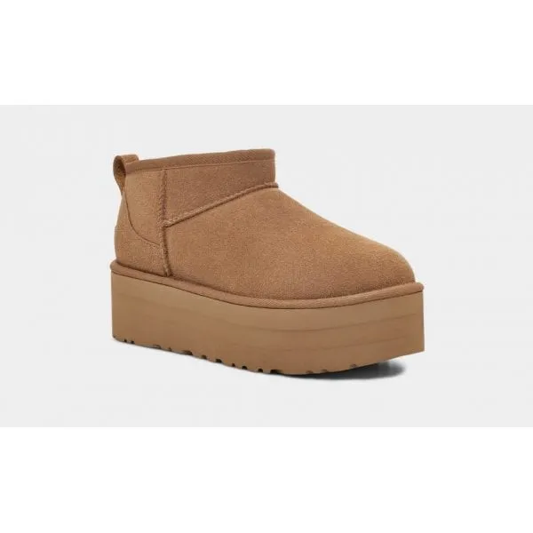 UGG Womens Ultra Mini Platform in Chestnut