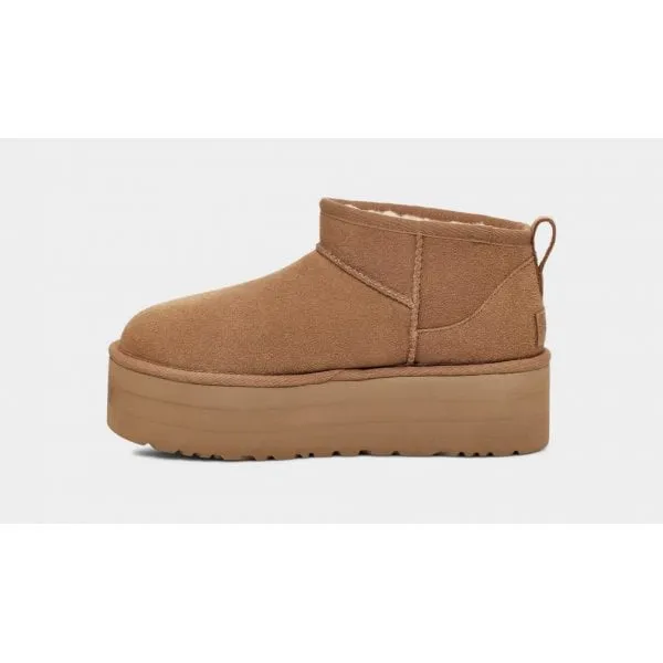 UGG Womens Ultra Mini Platform in Chestnut