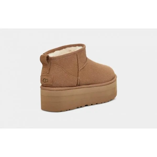 UGG Womens Ultra Mini Platform in Chestnut