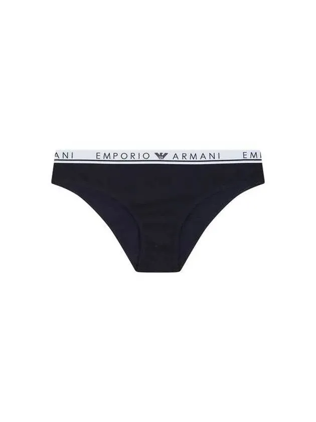 UNDERWEAR Overseas Station Season Big Chance 8 18 Women s Thin Logo Banding Cotton Briefs Black 271747