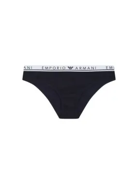 UNDERWEAR Overseas Station Season Big Chance 8 18 Women s Thin Logo Banding Cotton Briefs Black 271747