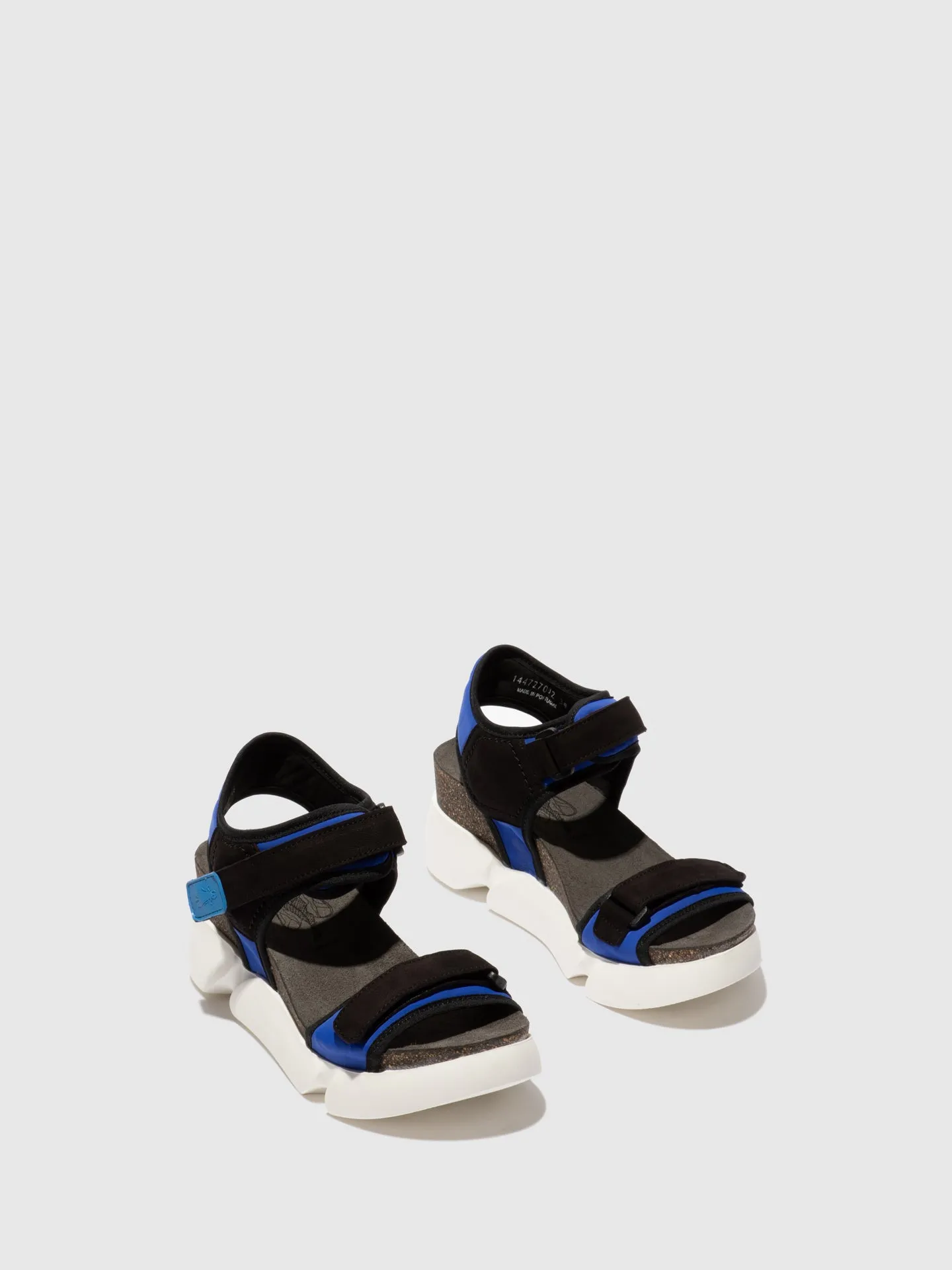 Velcro Sandals SIGO727FLY STRETCH/CUPIDO  BLUE/BLACK