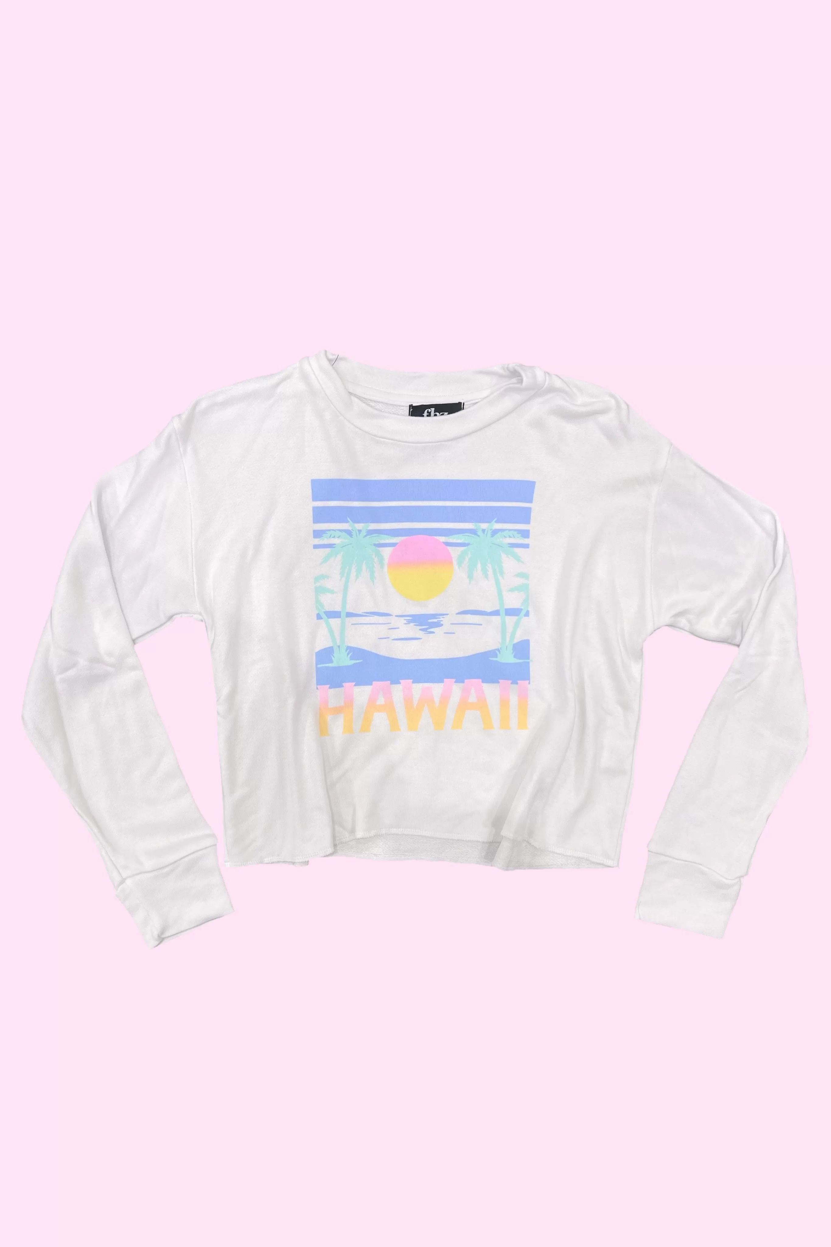 White Hawaii Sweatshirt