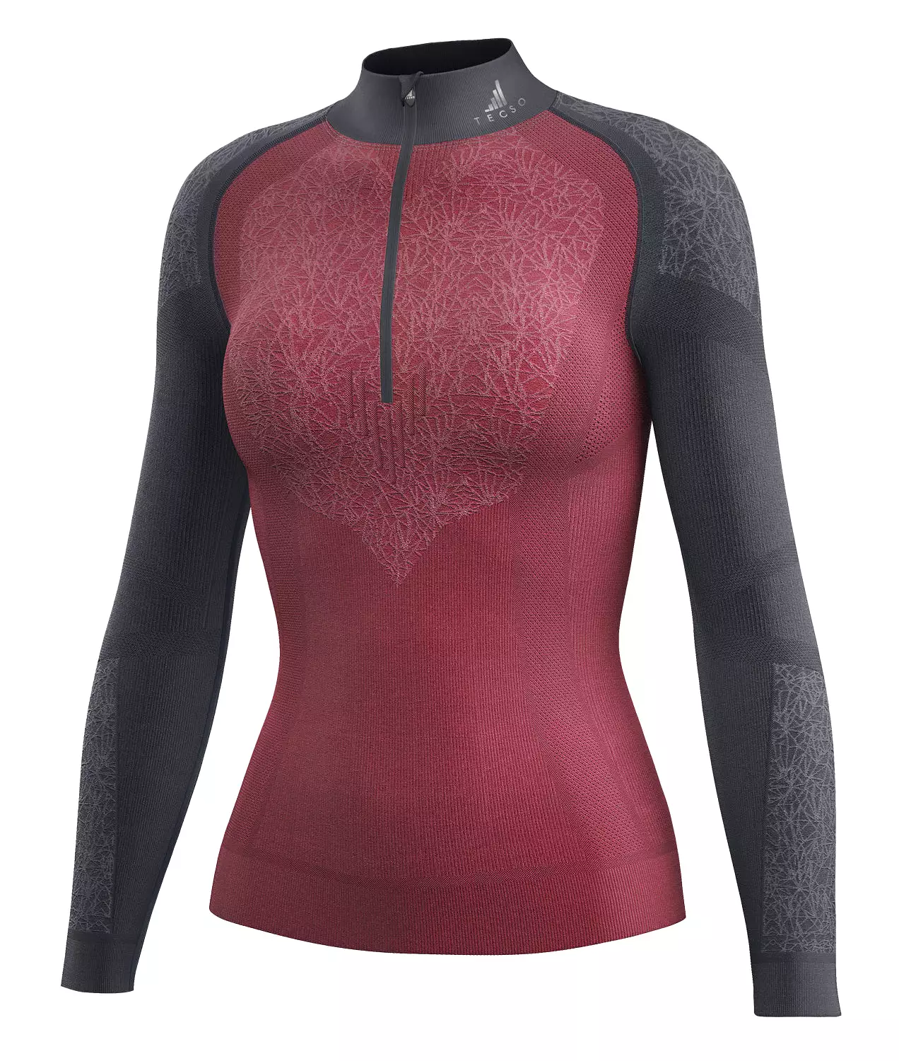 WINTER BASE LAYER ZIP - WOMAN