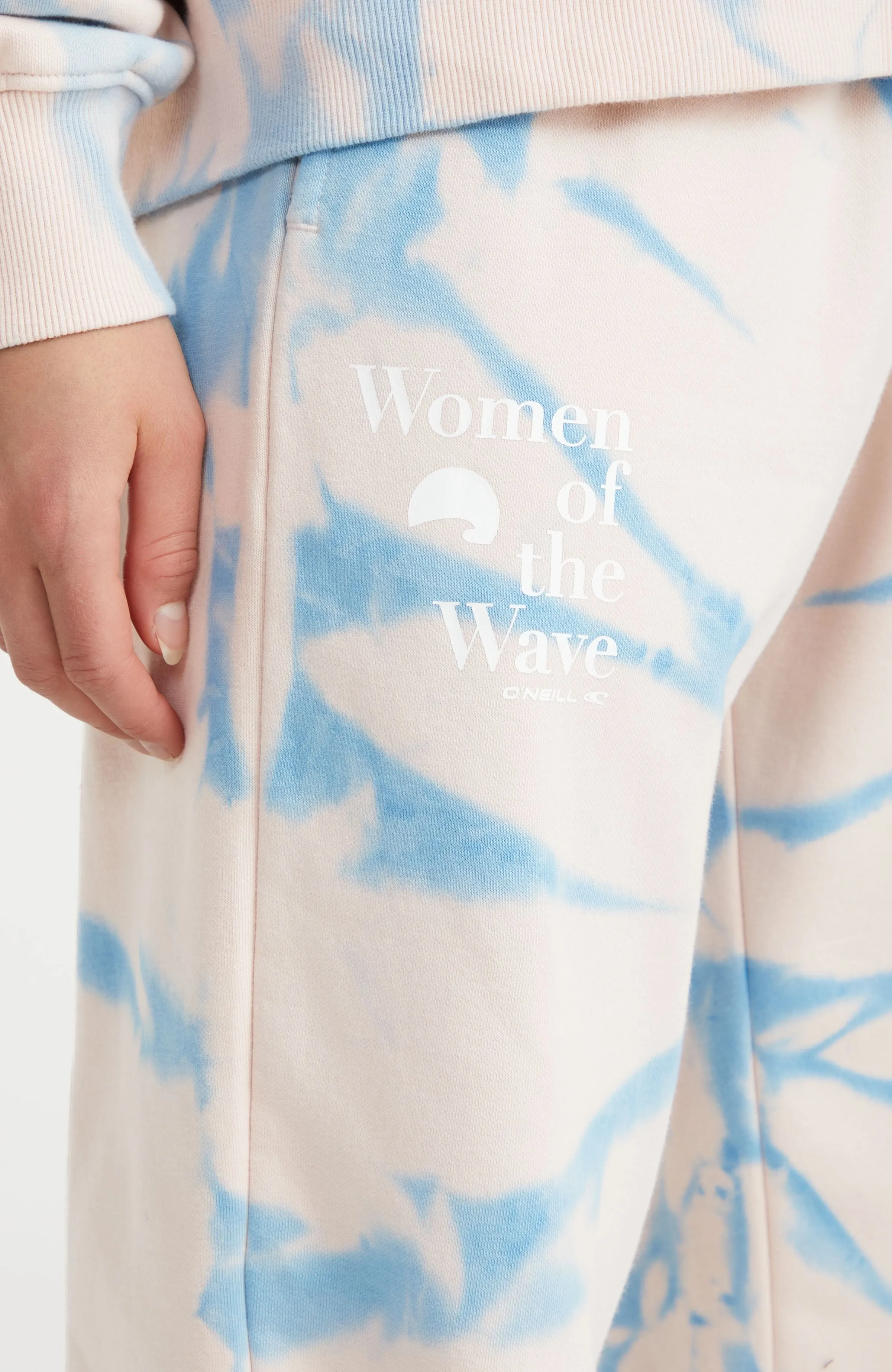 Women of the Wave Sweatpants | Pink Tie Dye