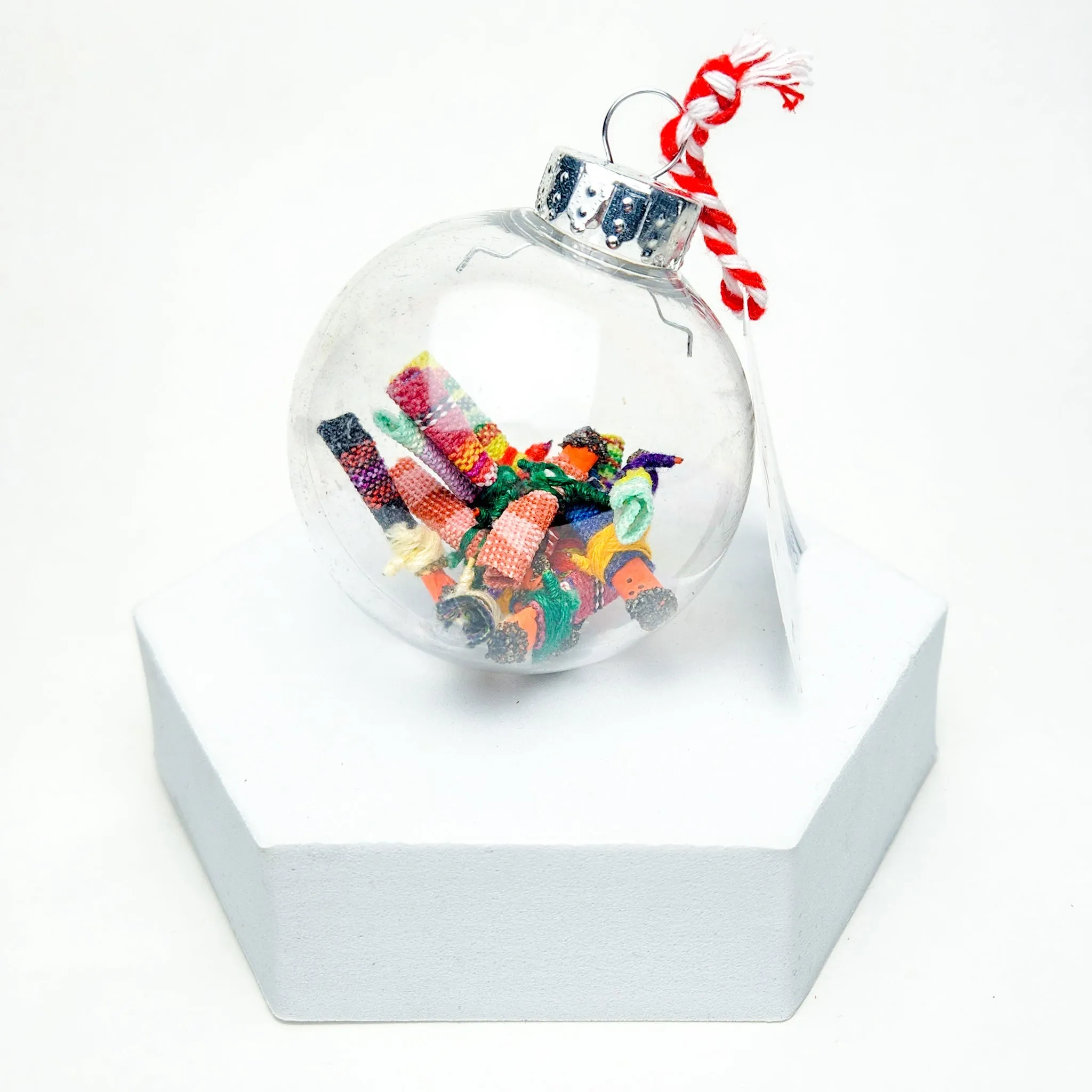 Worry Doll Globe Ornament