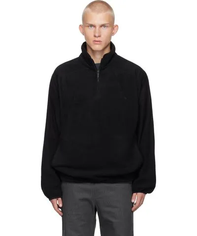 XLIM Black EP.6 01 Half Zip-Up Sweatshirt